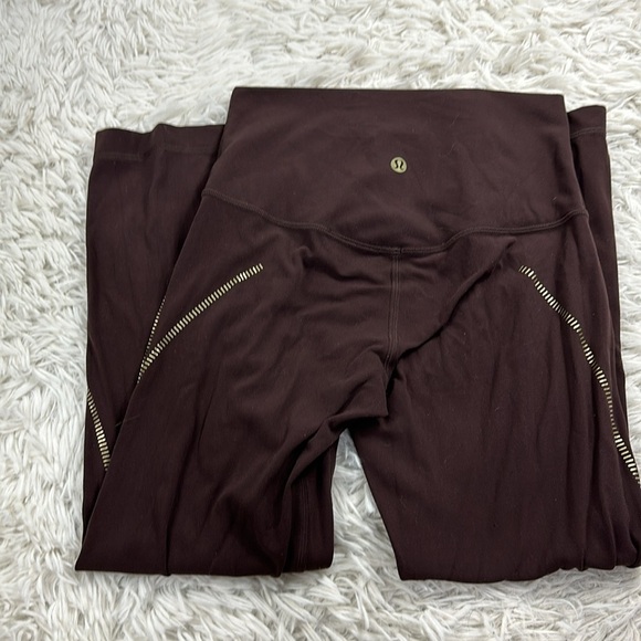 Lululemon Align High-Rise Crop 21" *Gold French Press - Picture 4 of 6